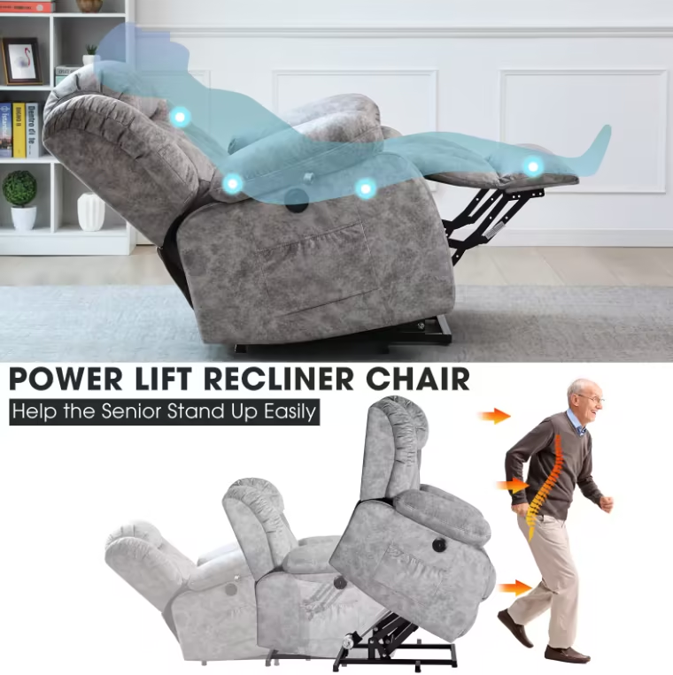 ✨Power Reclining Heated Massage Chair🔥SEASONAL CLEARANCE SALE | Cash on Delivery