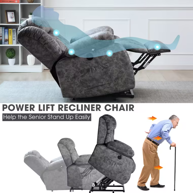 ✨Power Reclining Heated Massage Chair🔥SEASONAL CLEARANCE SALE | Cash on Delivery