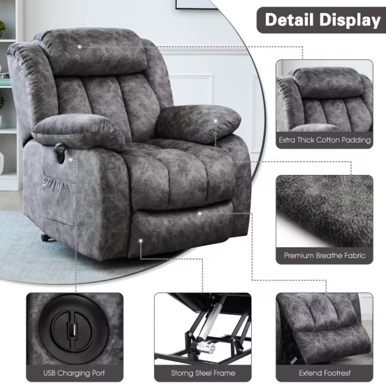 ✨Power Reclining Heated Massage Chair🔥SEASONAL CLEARANCE SALE | Cash on Delivery